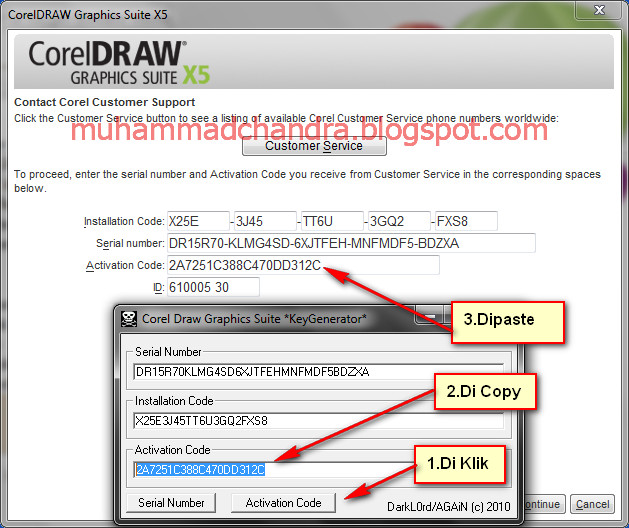 Corel draw x7 serial number and activation code online free